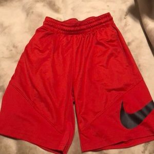 Men’s small Red Nike shorts